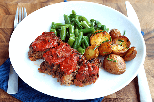 Healthy Meatloaf (Beef and Turkey) - Spend With Pennies